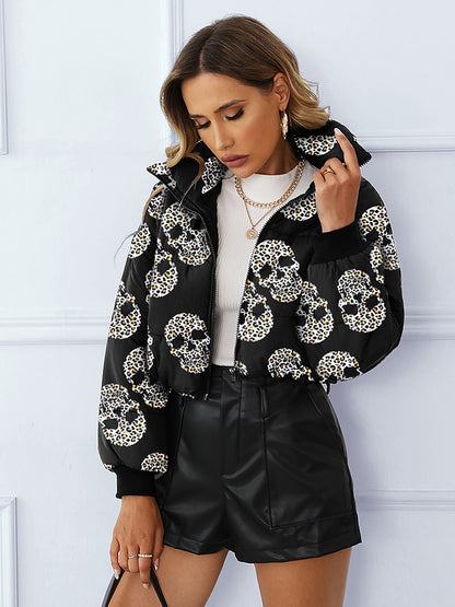 Printed Short Jacket – Bread Coat Style