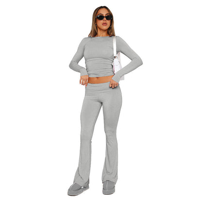 Ensemble Lounge Taille Haute – Élégance Décontractée