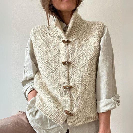 Léa Structured and Versatile Sleeveless Vest