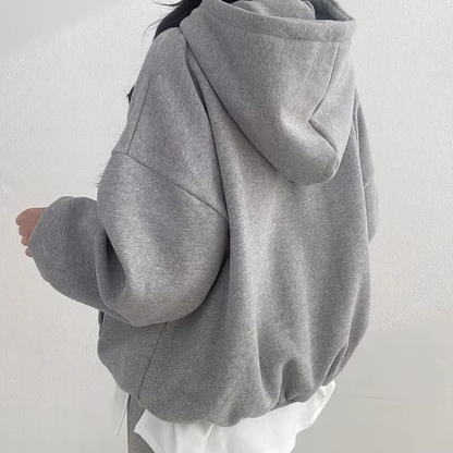Léa fleece-lined hoodie, comfortable and chic